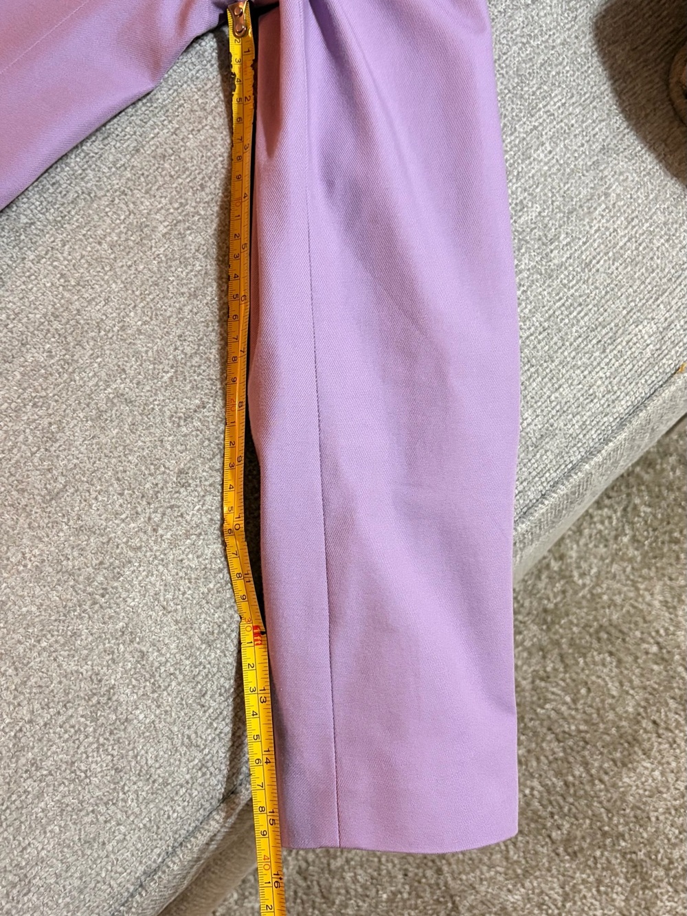 Ann Taylor Lavender Single-Button Blazer - Picture 10 of 11